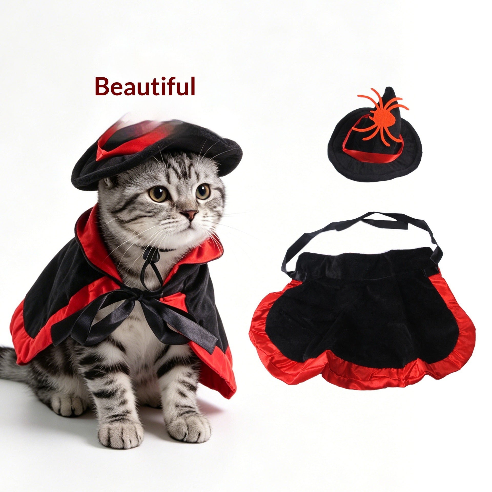 Pet Costume dog Transformation Funny Holiday Dress-Up Outfit
