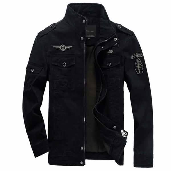 Military style Mens Jacket - Fleece lined