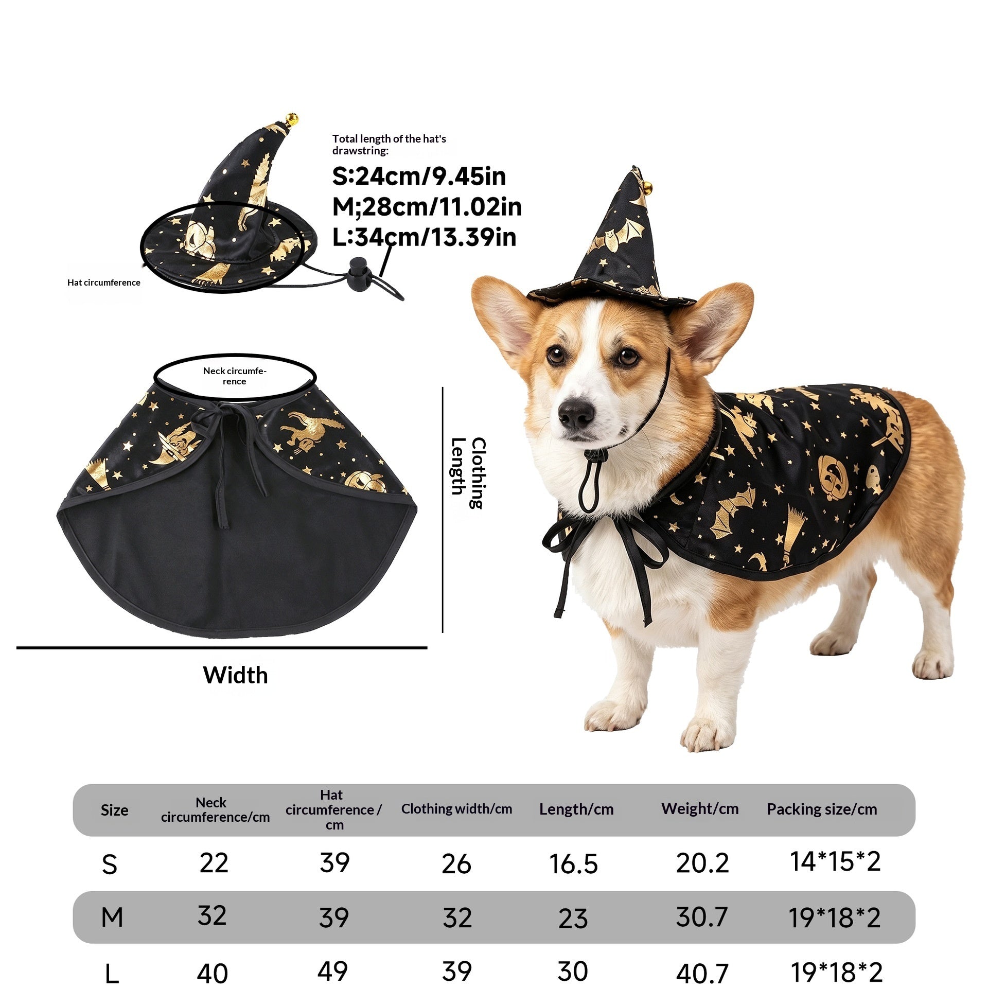 Pet Costume dog Transformation Funny Holiday Dress-Up Outfit