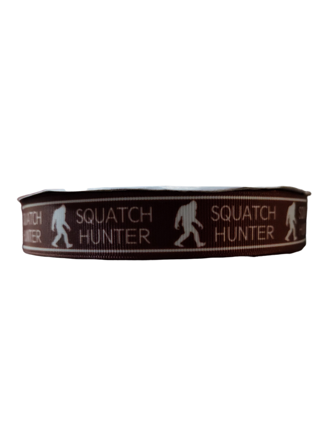 Squatch Hunter Brown Nylon Dog Collar