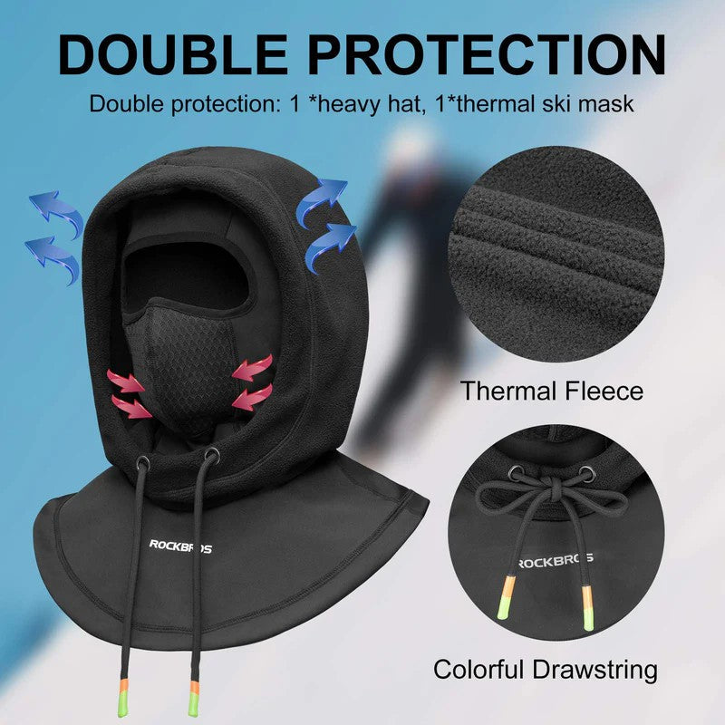 Thermal Fleece Ski Balaclava Winter Face Mask