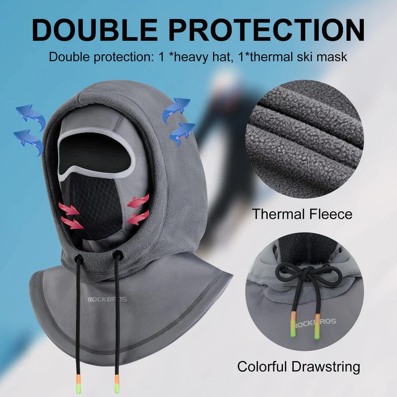 Thermal Fleece Ski Balaclava Winter Face Mask
