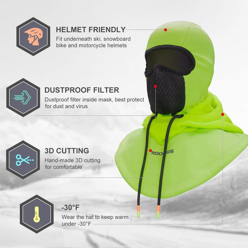 Thermal Fleece Ski Balaclava Winter Face Mask